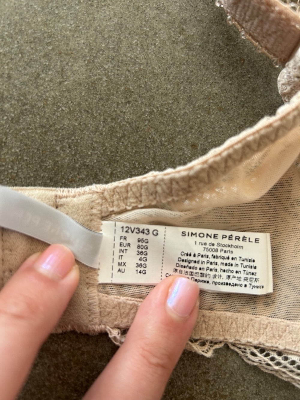 Simone Perele Bra 36G Like New - Picture 5 of 5